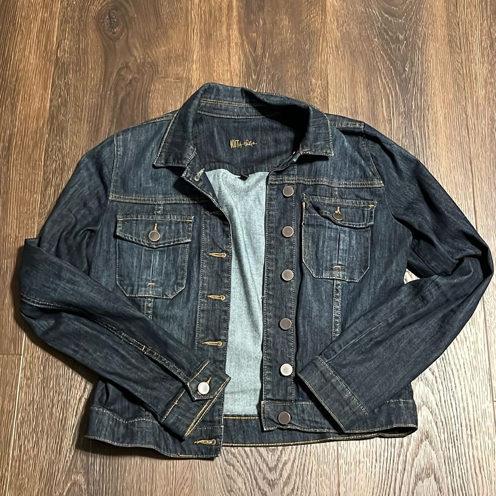 Kut from the Kloth dark wash Jean jacket